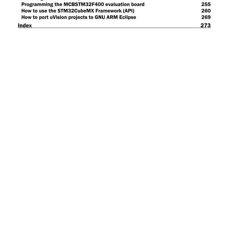 ARM Cortex M4 cookbook