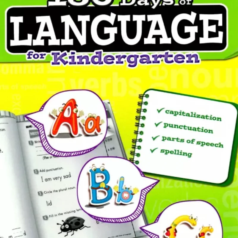 180 DAYS OF LANGUAGE FOR KINDERGARTEN LEVEL K-6