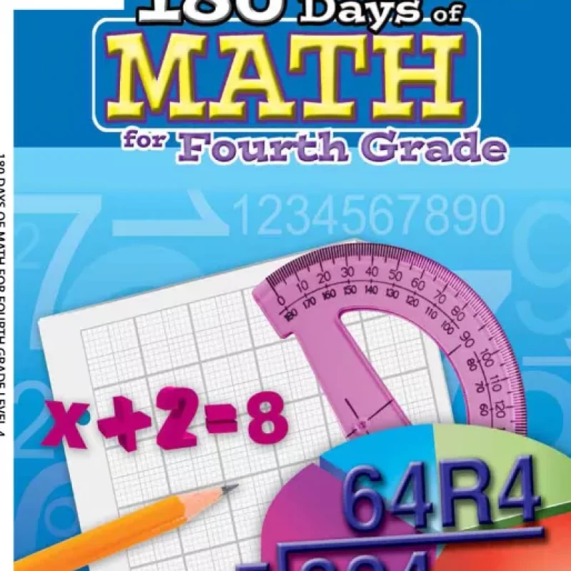 180 DAYS OF MATH FOR FIRST GRADE LEVEL 1-4 (High Frequency Words 1-2)