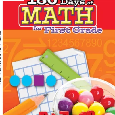 180 DAYS OF MATH FOR FIRST GRADE LEVEL 1-4 (High Frequency Words 1-2)