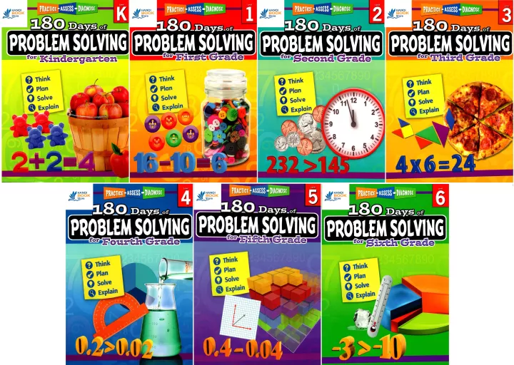 180 DAYS OF PROBLEM SOLVING FOR KINDERGARTEN