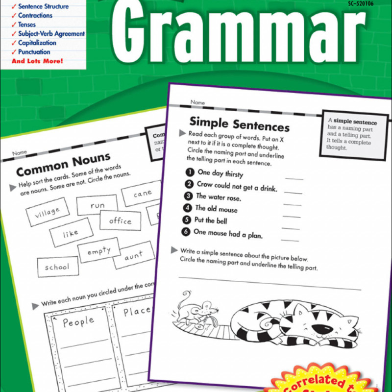 SCHOLASTIC SUCCESS WITH GRAMMAR 1-6 (Sách đen trắng)