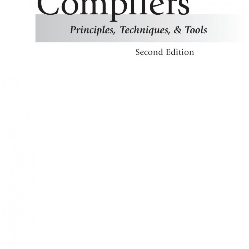 Compilers: principles