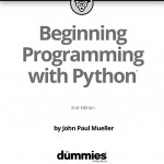 Beginning Programming with Python for Dummies