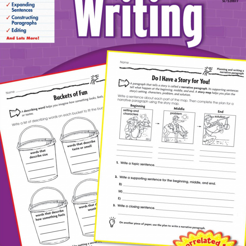 SCHOLASTIC SUCCESS WITH WRITING 1-5 (Sách đen trắng)