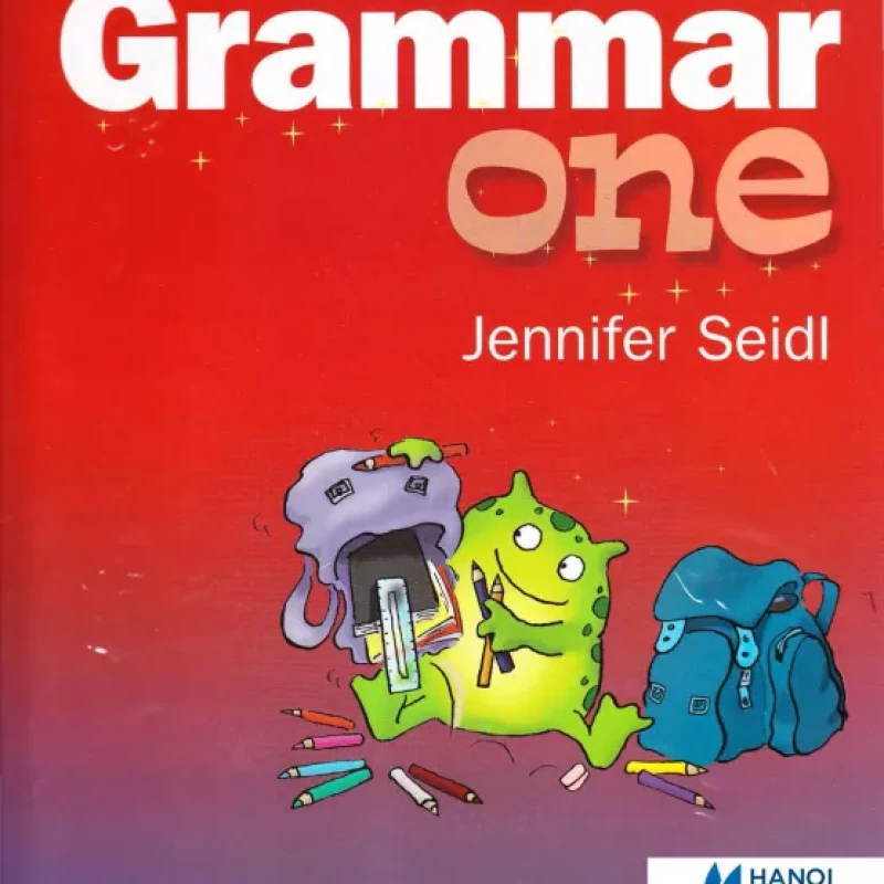4 quyển Grammar One, Starter, Three, Two (Sách màu)