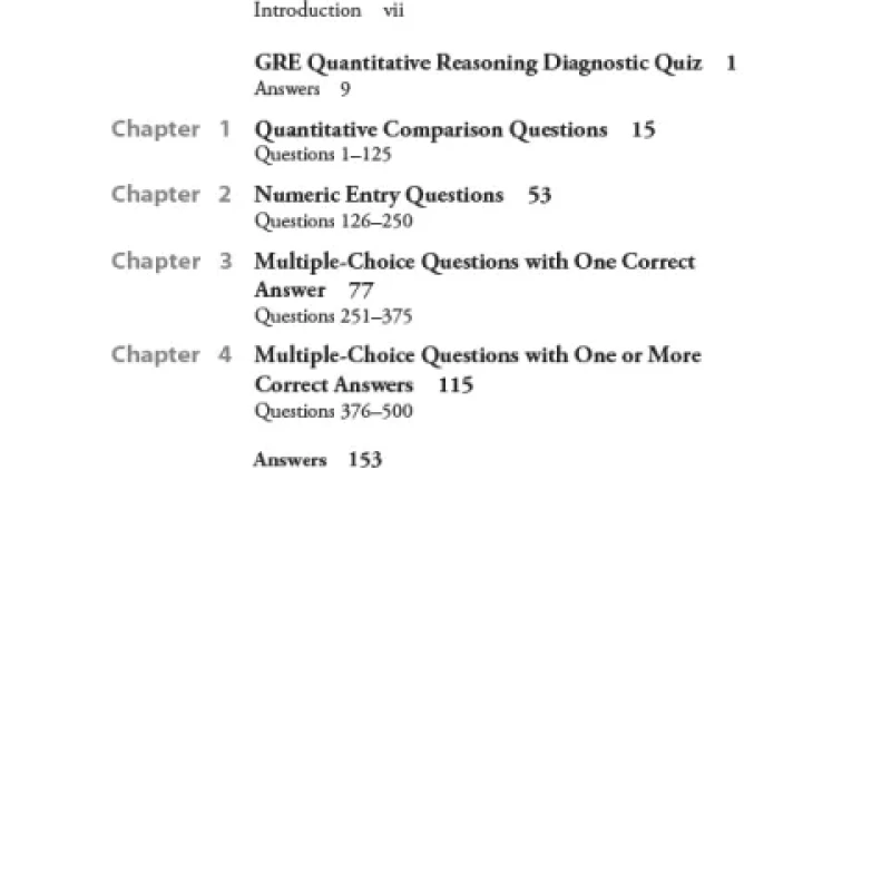 500 GRE Math Questions to Know by Test Day, 2nd Edition