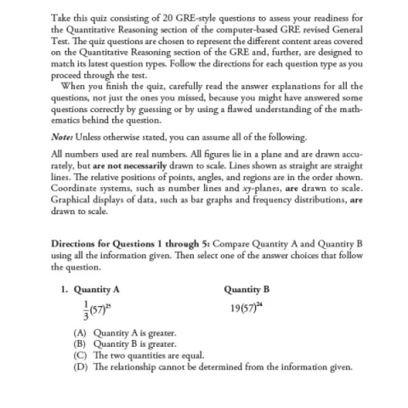 500 GRE Math Questions to Know by Test Day, 2nd Edition