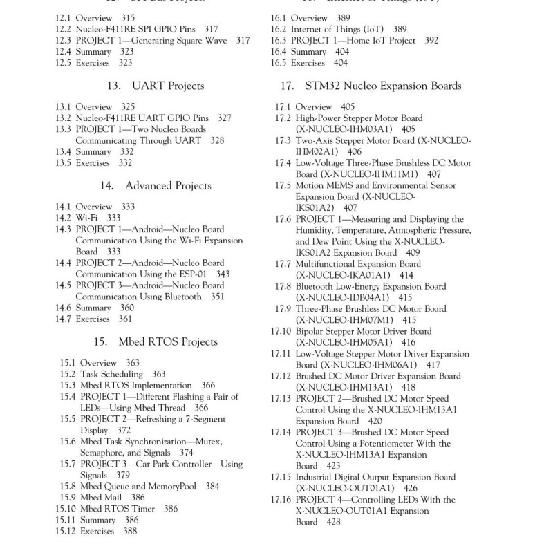ARM-Based Microcontroller Multitasking Projects