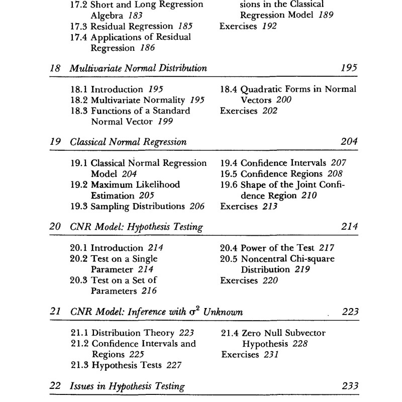 A Course in Econometrics