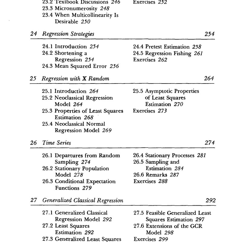 A Course in Econometrics