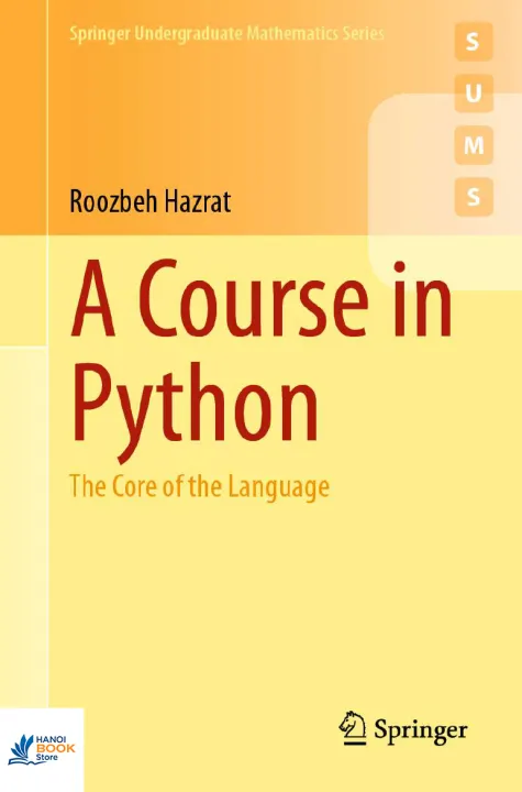 A Course in Python The Core of the Language - Hanoi Bookstore
