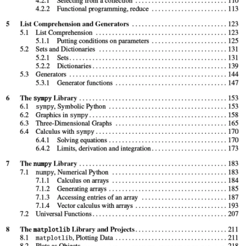 A Course in Python The Core of the Language - Hanoi Bookstore