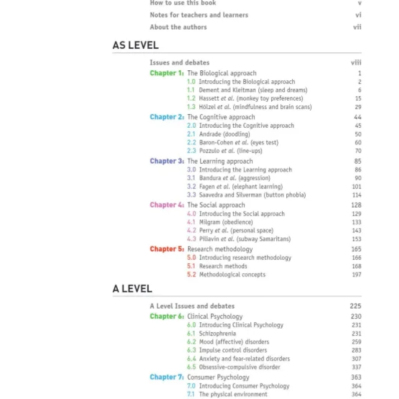 A Level Psychology 2022 - HanoiBookstore
