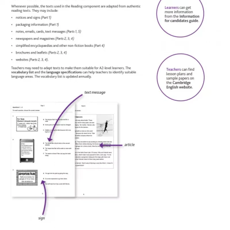 A2 KEY HANDBOOK FOR TEACHERS FOR EXAM 2020