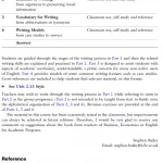 Academic Writing for International Students of Business by Stephen Bailey