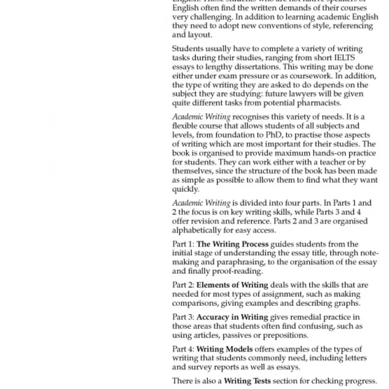 Academic Writing- International Students by Stephen Bailey