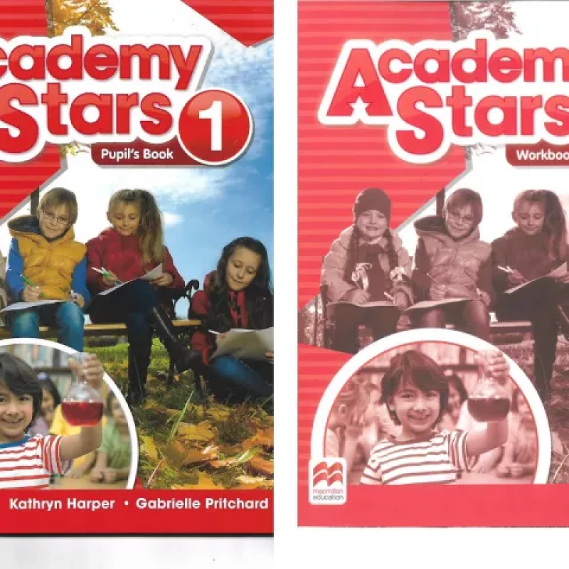 ACADEMY STARS PUPIL'S BOOK (sách màu+ den trắng)