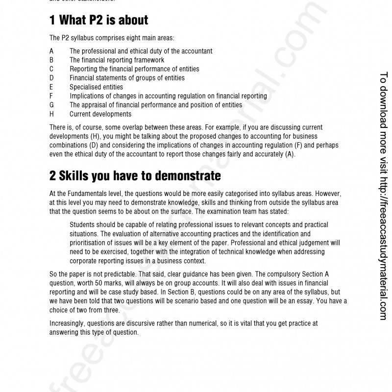 ACCA P2 Corporate Reporting Study Text