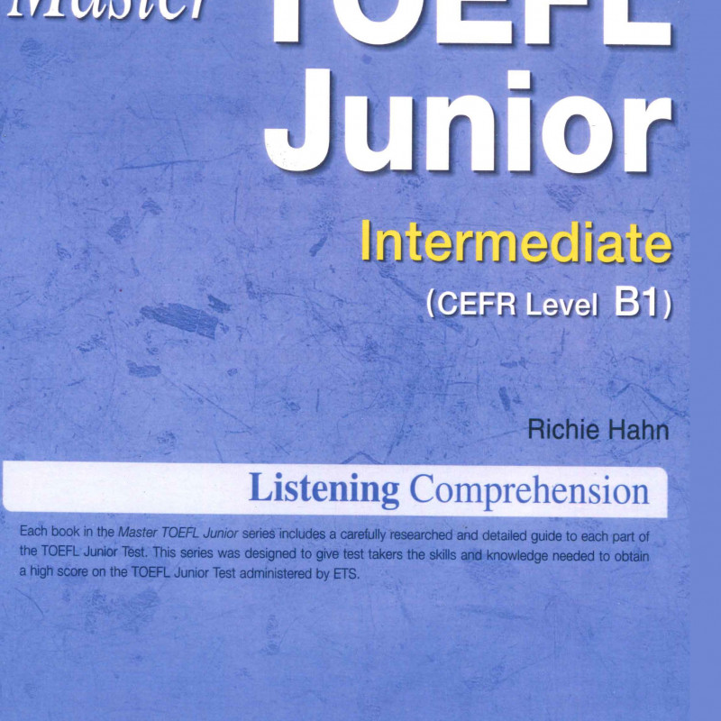 TOEFL JUNION LV 3 (Sách đen trắng)
