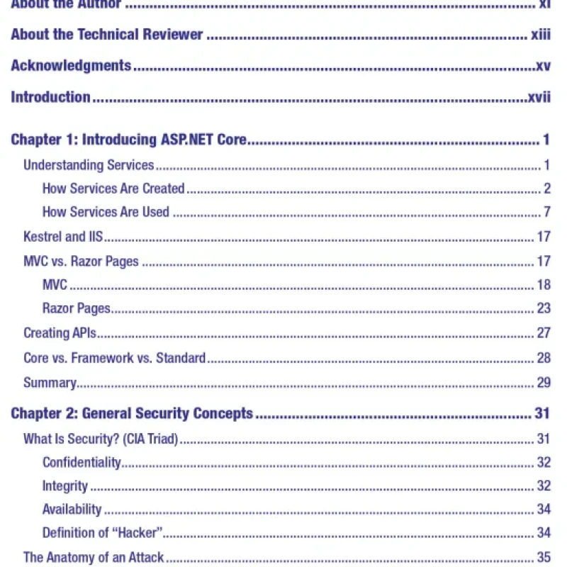 Advanced ASP.NET Core 3 Security