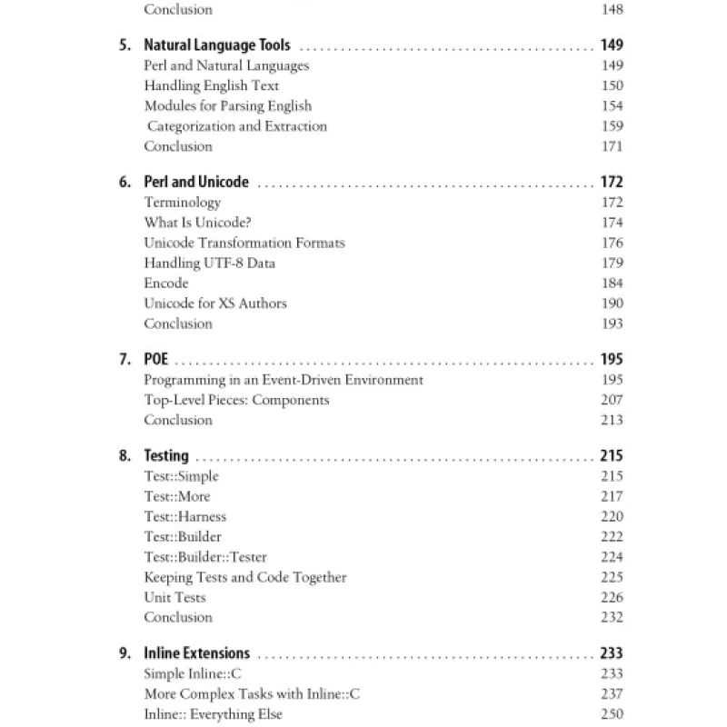 Advanced Perl Programming
