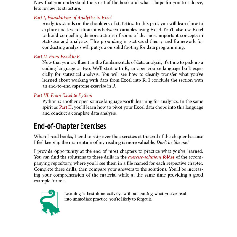 Advancing into Analytics