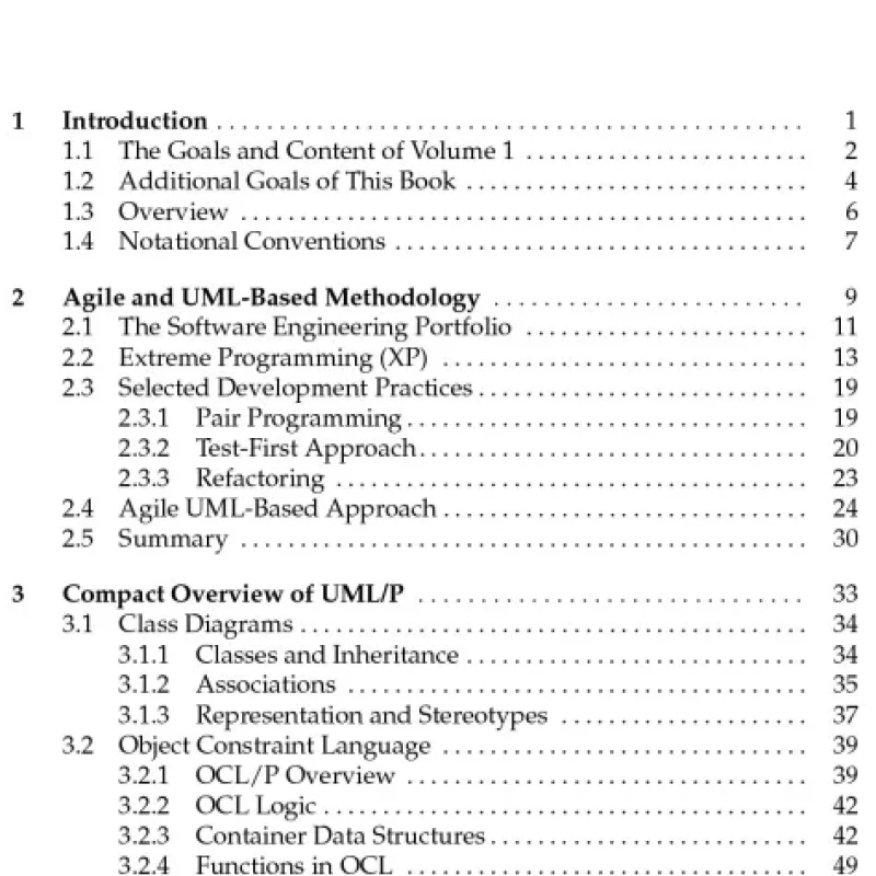 Agile Modeling with UML