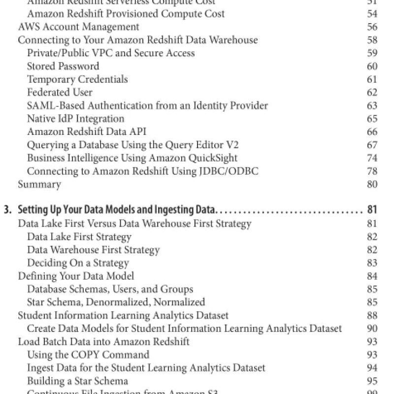 Amazon Redshift The Definitive Guide Jump-Start Analytics Using Cloud Data Warehousing