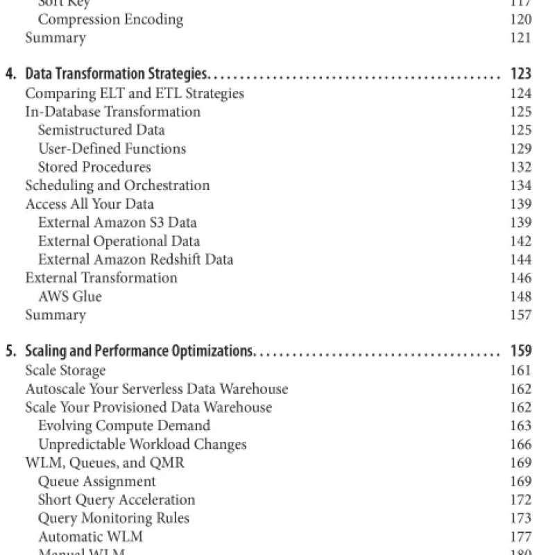 Amazon Redshift The Definitive Guide Jump-Start Analytics Using Cloud Data Warehousing