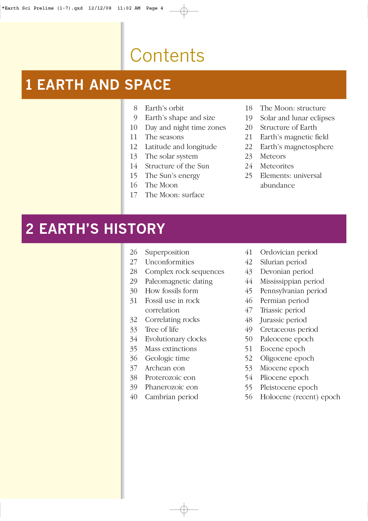 An Illustrated Guide To Science - EARTH SCIENCE ( Sách Màu)