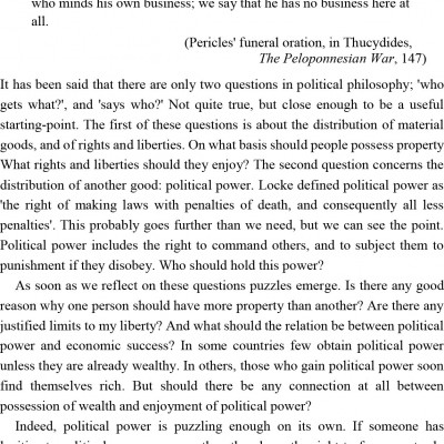 AN INTRODUCTION TO POLITICAL PHILOSOPHY (Sách đen trắng)