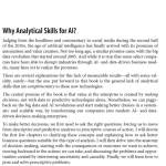 Analytical Skills for AI and Data Science