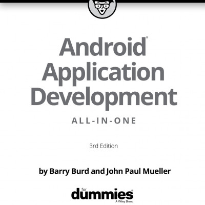 Android Application Development All-in-One For Dummies