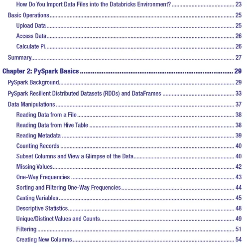 Applied Data Science Using PySpark