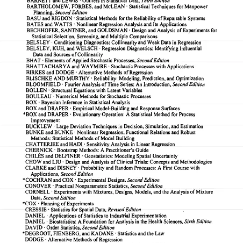Applied logistic regression
