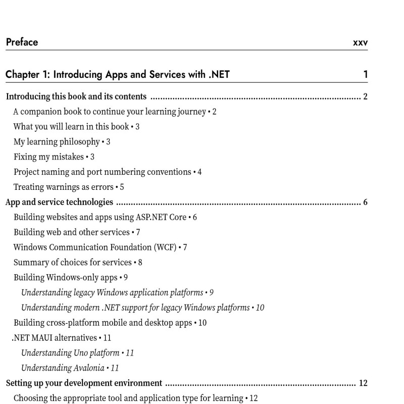 Apps and Services with .NET 7