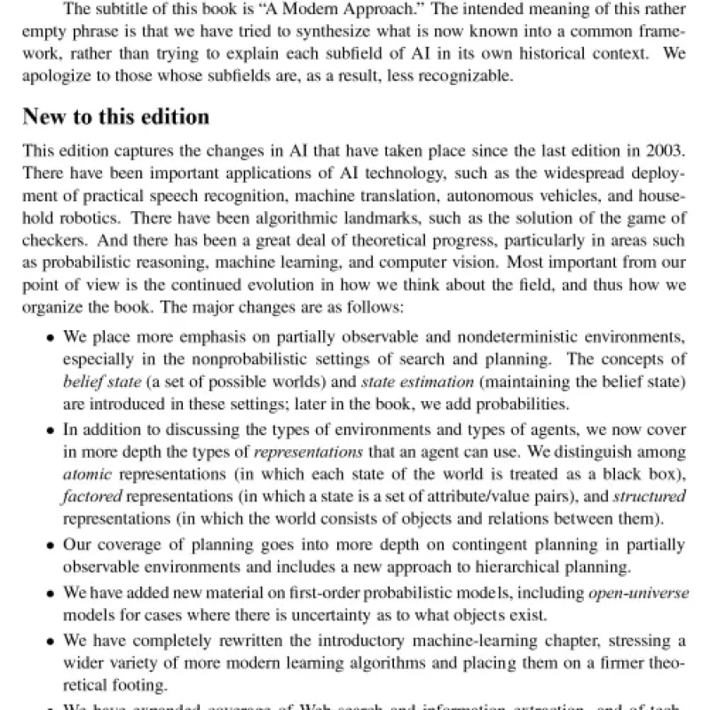 Artificial Intelligence A Modern Approach, 3rd Edition