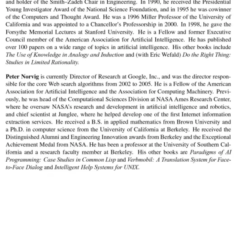 Artificial Intelligence A Modern Approach, 3rd Edition