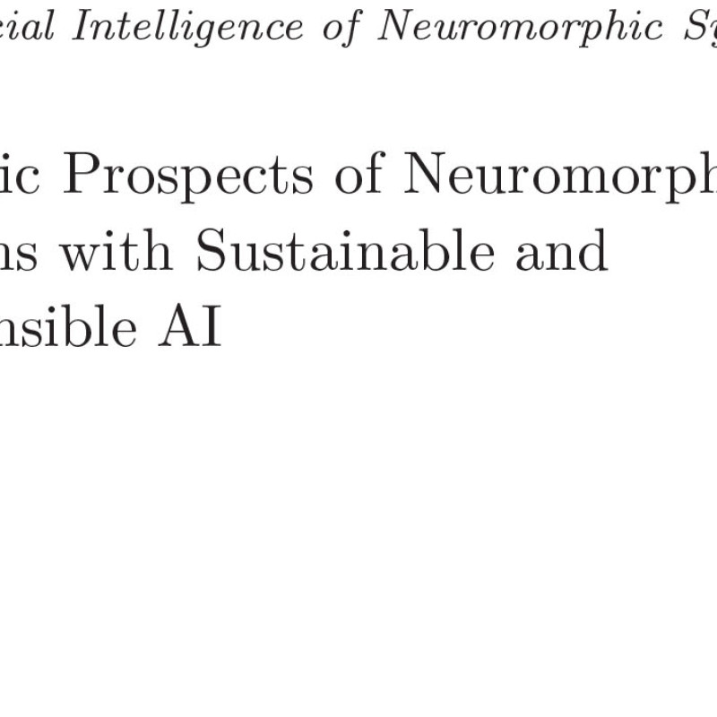 Sách Artificial Intelligence of Neuromorphic Systems From Digital, Analogue