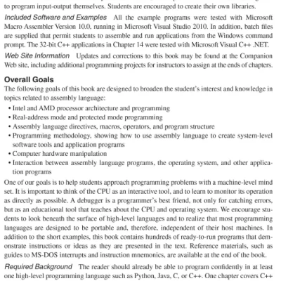 Assembly Language for x86 Processors (6th Edition)