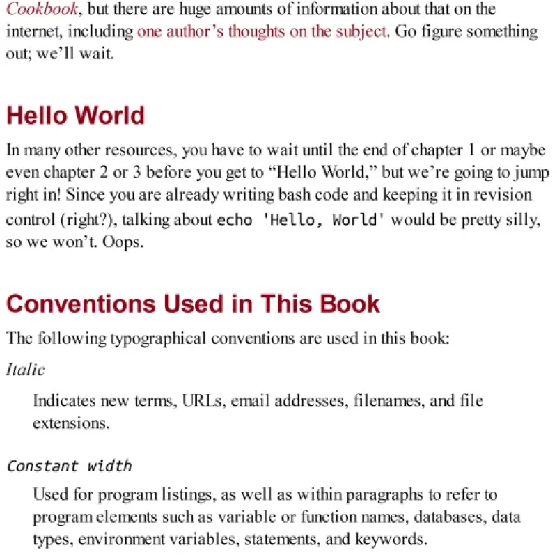 bash Idioms Write Powerful, Flexible