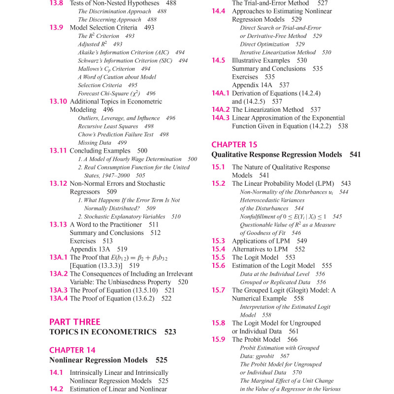 Basic Econometrics