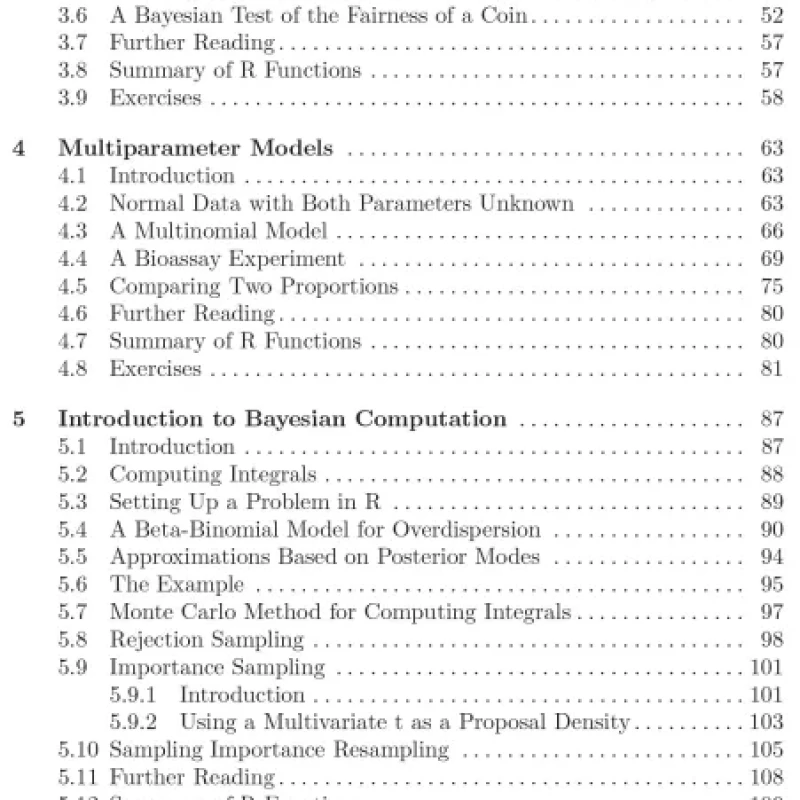 Bayesian Computation With R