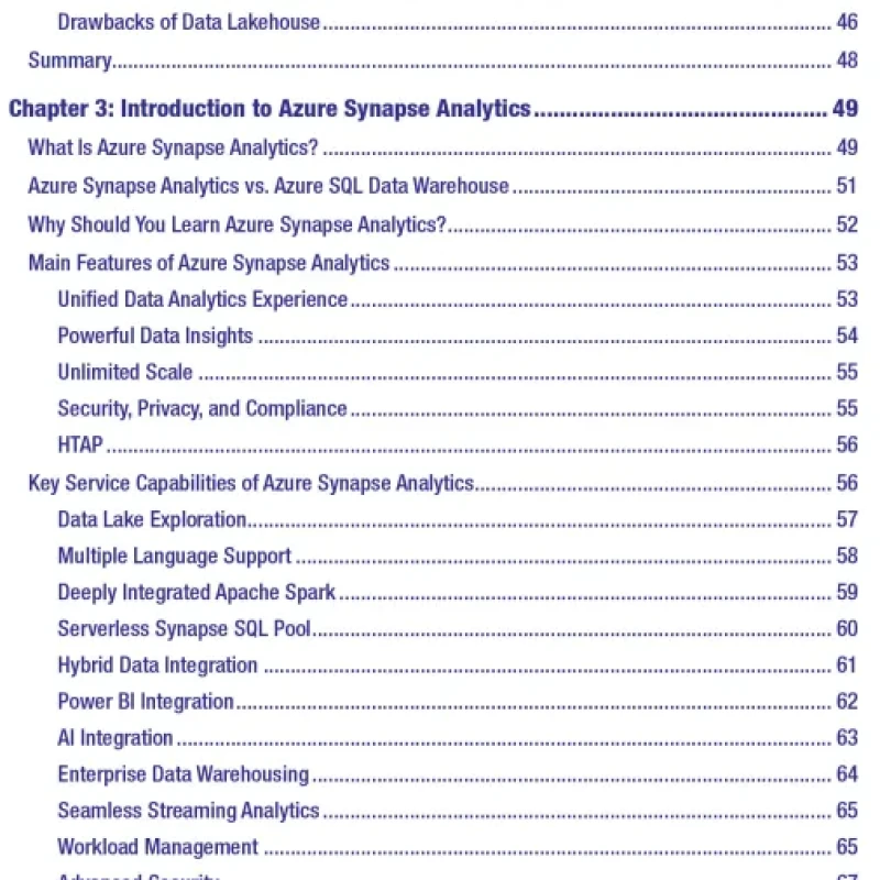 Beginning Azure Synapse Analytics