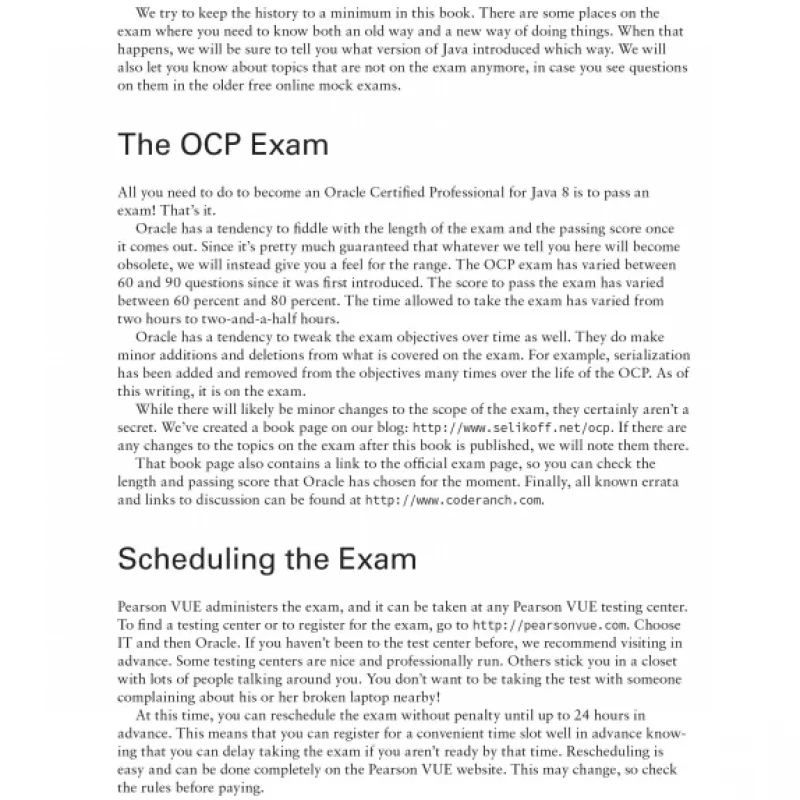 BIA OCP Oracle Certified Professional Java Se 8 Programmer II Study Guide Exam 1Z0-809