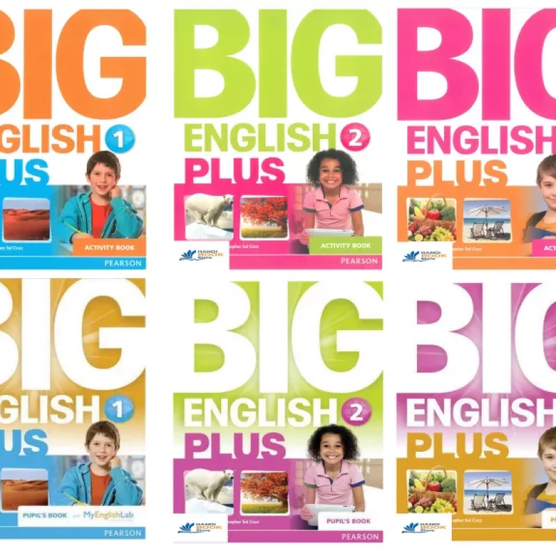 Big English Plus 1-3 (Sách màu)