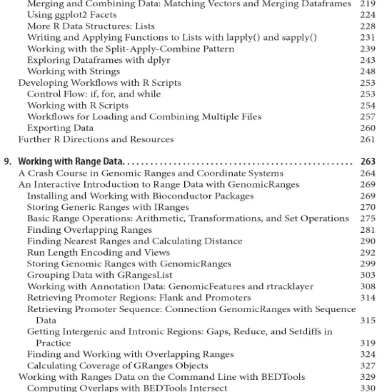 Bioinformatics Data Skills