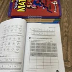 Bộ 3 Quyển - Level 5 - Complete maths, Step by step math, Challenging 4 in 1 maths (Tiểu học) - Hanoi Bookstore