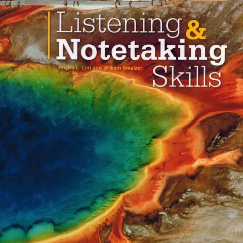 bộ sách 3 quyển Listening & Notetaking Skills 1,2,3 ( sách màu)